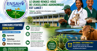 ENSAHV : Le grand rendez-vous de l&rsquo;excellence agronomique est lancé !