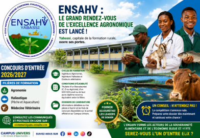 ENSAHV : Le grand rendez-vous de l&rsquo;excellence agronomique est lancé !