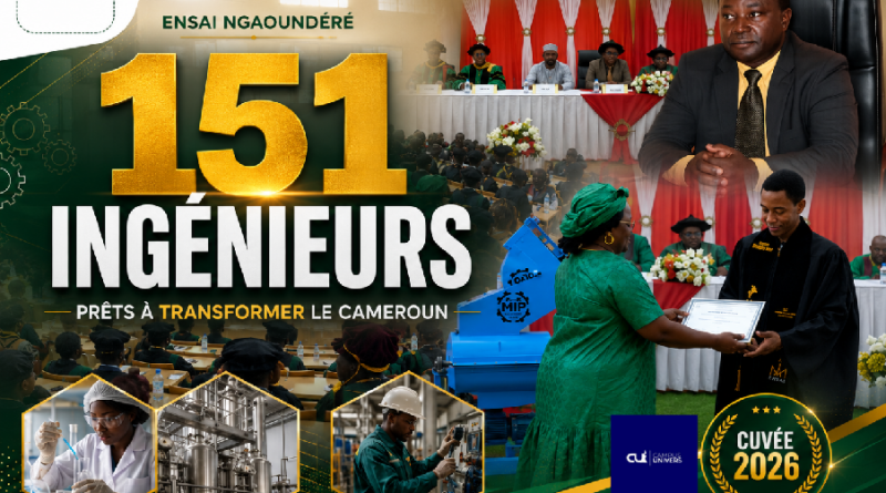 ENSAI de Ngaoundéré : 151 ingénieurs prêts à accélérer la transformation agro-industrielle du Cameroun