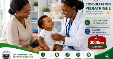 Le Centre Médico-Social de l’Université de Douala renforce son offre de soins pédiatriques