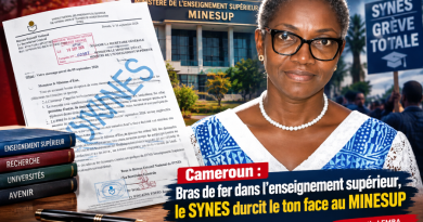 Cameroun : Bras de fer dans l’enseignement supérieur, le SYNES durcit le ton face au MINESUP